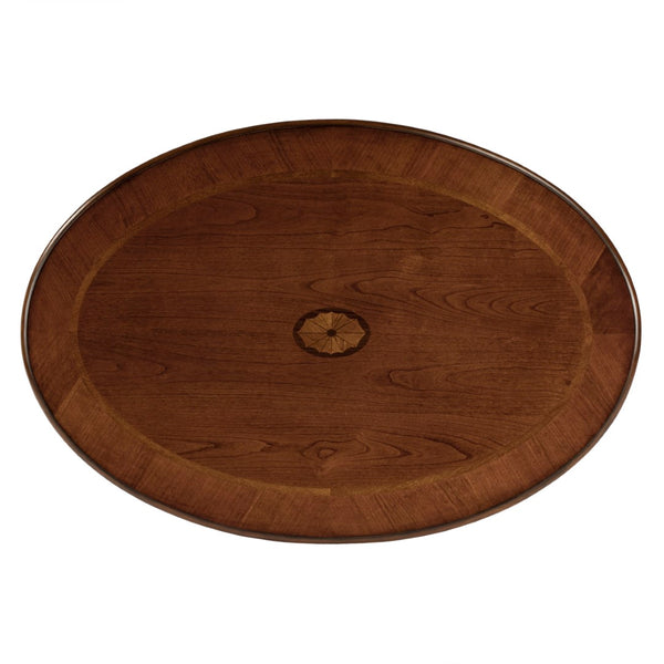 Butler Specialty Grace Oval Olive Ash 4 Legs Coffee Table 3012101