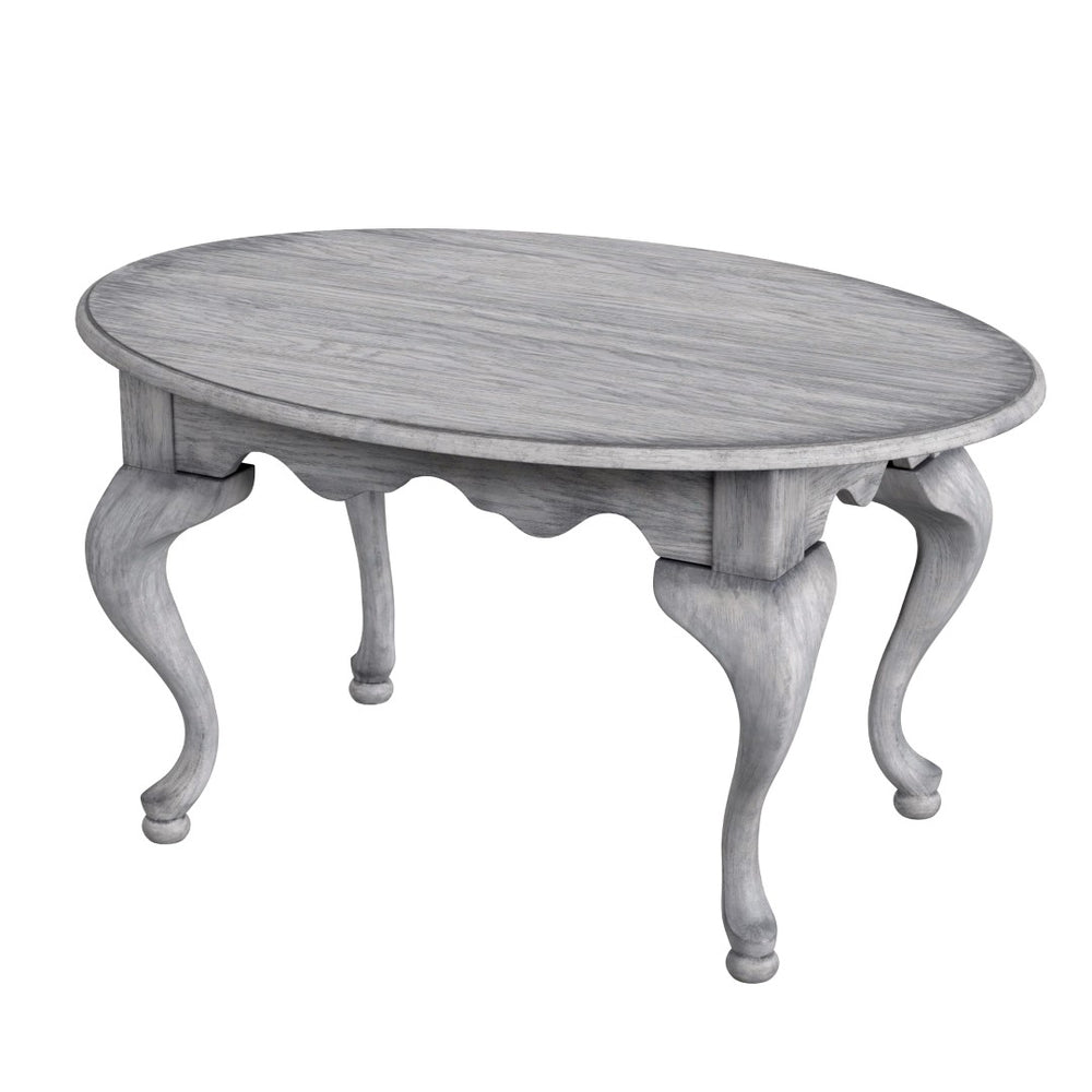 Butler Specialty Grace Oval Gray 4 Legs Coffee Table 3012418