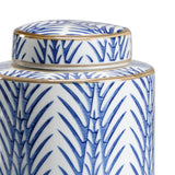 Blue Fronds Canisters (S3)