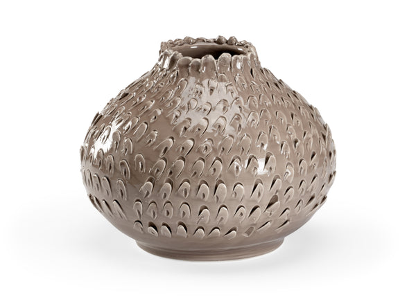 Atrani Vase - Taupe