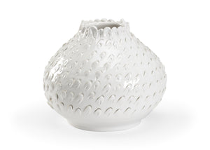 Atrani Vase - White
