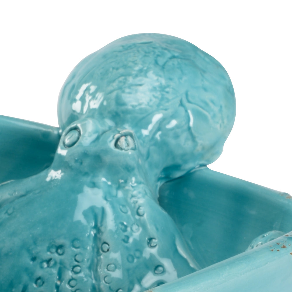 Octopus Garden Bowl - Aqua.