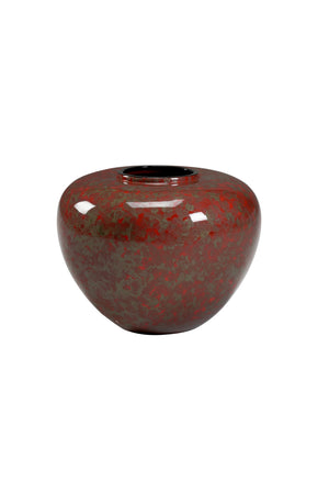 Oval Jar - Red