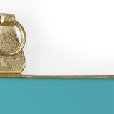 Aqua Enamel Wall Frame (Med)