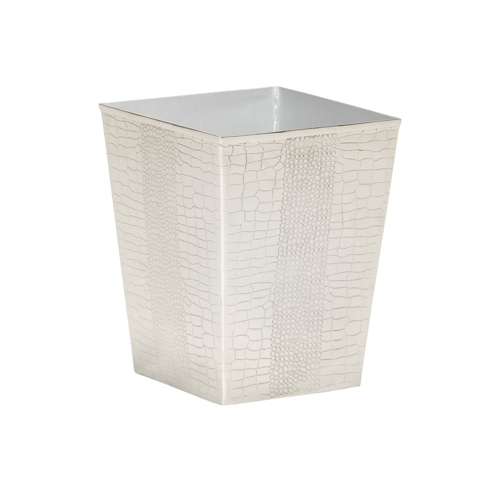 Wildwood Crocodile Wastebasket Nickel