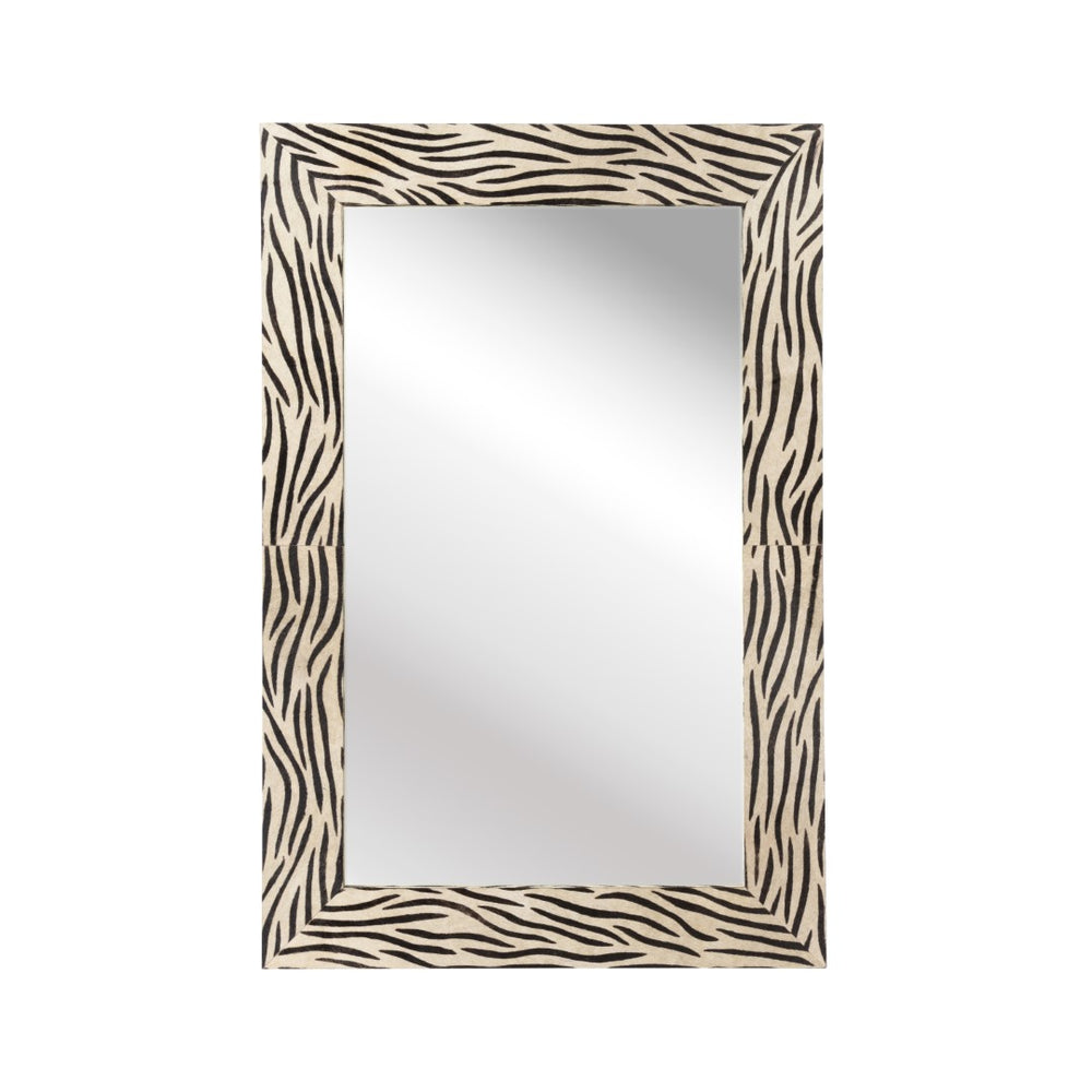 Serengeti Mirror - Stunning Zebra Print Wall Decor to Elevate Your Space with Exotic Luxury Flair