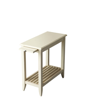 Butler Specialty Irvine Cottage White Side Table 3025222