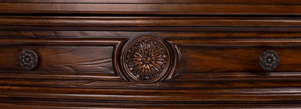 Butler Specialty Peyton Vintage Oak Console Table 3028001