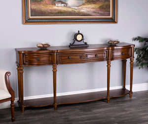 Butler Specialty Peyton Vintage Oak Console Table 3028001