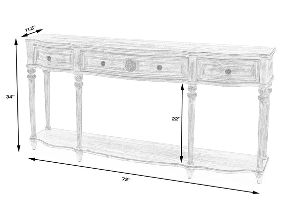 Butler Specialty Peyton DriftWood Console Table 3028247