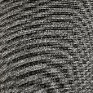 Darcie Armchair In Charcoal Fabric and Black Base - Set of 1