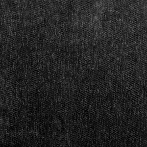 Darcie Armchair in Black Fabric, Leatherette and Base - Set of 1