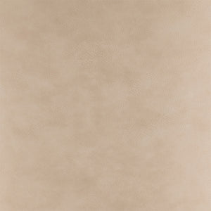 Darcie Office Chair in Ivory Leatherette and Fabric with Black Base