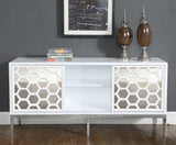 Zoey Iron Contemporary  Sideboard/Buffet - 64" W x 18" D x 31" H