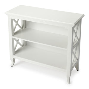 Butler Specialty Newport  30" Glossy White Bookcase 3044304