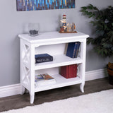 Butler Specialty Newport  30" Glossy White Bookcase 3044304