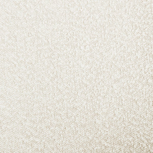 Desi Office Chair in Ivory Fabric and Brown Leatherette with Black Base