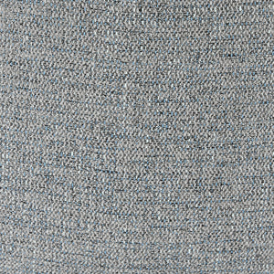 Zach Armchair in Gray-Blue Fabric and Black Legs - Set of 2