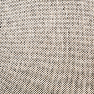 Desi Armchair in Light Gray Fabric and Dark Gray Leatherette with Black Base