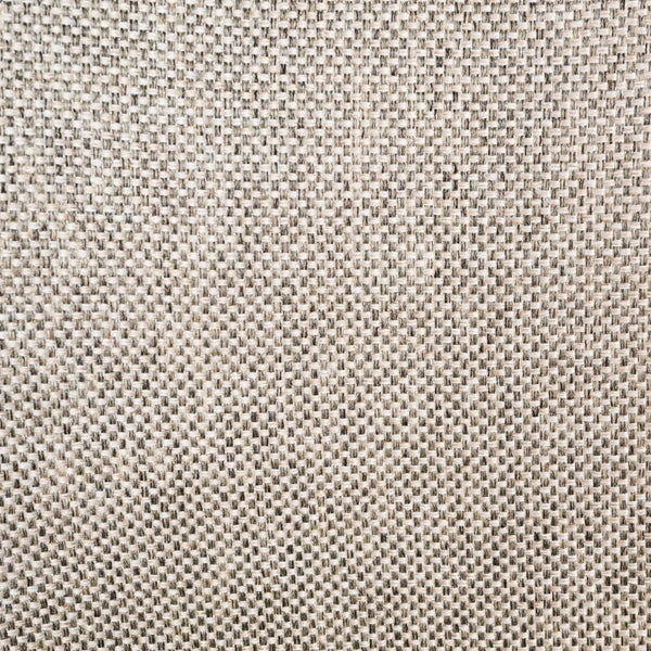 Desi Armchair in Light Gray Fabric and Dark Gray Leatherette with Black Base