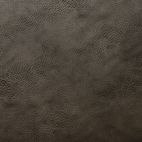 Desi Armchair in Light Gray Fabric and Dark Gray Leatherette with Black Base