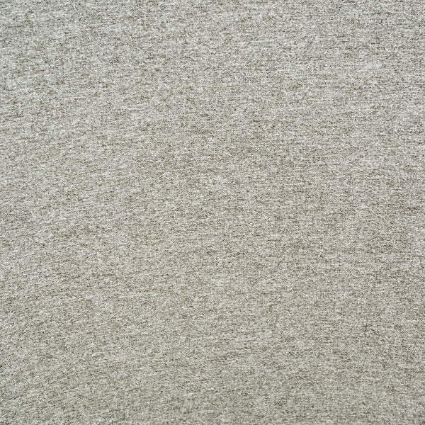 Desi Armchair in Gray Fabric and Light Brown Leatherette with Black Base