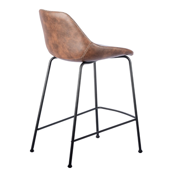 Corinna Counter Stool in Vintage Brown - Set of 2