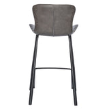 Melody Counter Stool in Dark Gray - Set of 2
