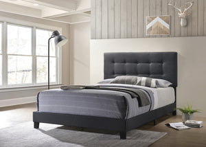 Mapes Modern Upholstered Tufted Bed