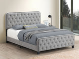 Littleton Modern Tufted Upholstered Bed