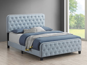 Littleton Contemporary Tufted Upholstered Bed