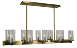 10-Light Antique Brass Lexi Chandelier