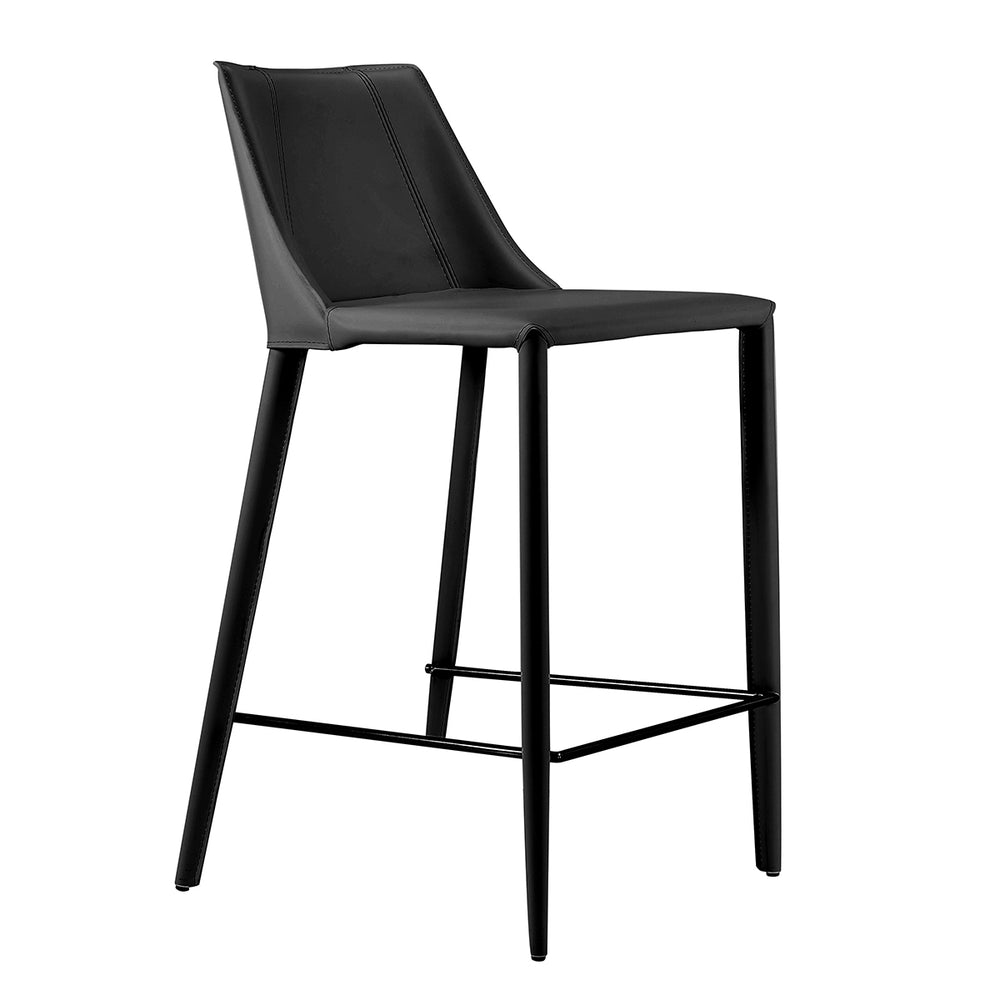Kalle Counter Stool in Black - Set of 1