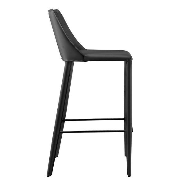 Kalle Bar Stool in Black - Set of 1