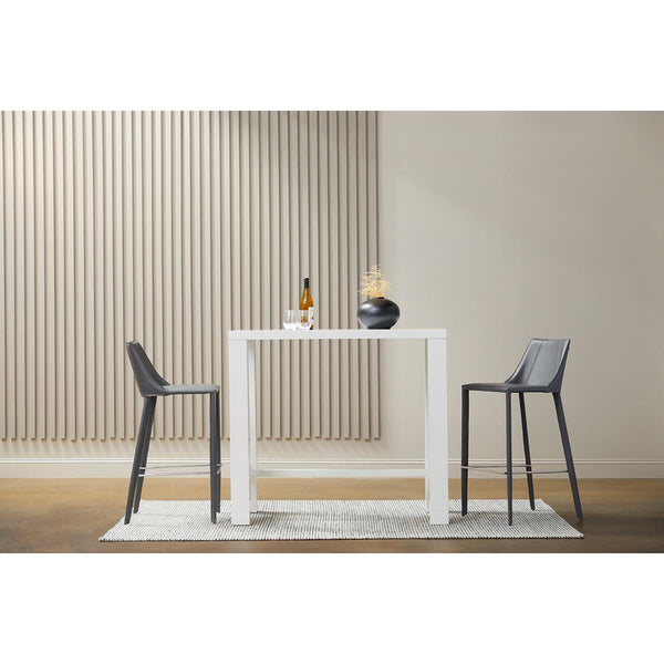 Kalle Bar Stool in Gray - Set of 1