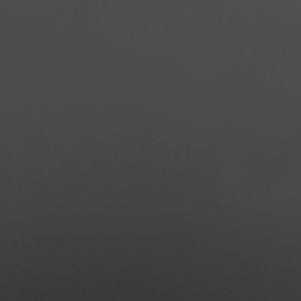 Vind Swivel Side Chair in Gray Leatherette with Black Steel Legs - Set of 1