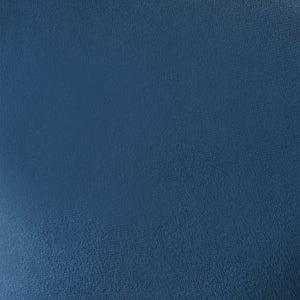 Vidar Counter Stool in Blue Velvet with Black Steel Legs - Set of 1