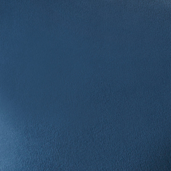 Vidar Counter Stool in Blue Velvet with Black Steel Legs - Set of 1