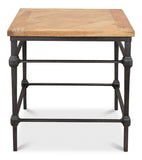 Hunter Parquet Side Table