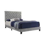 Warner Contemporary Upholstered Bed