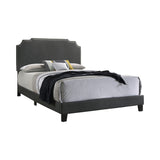 Tamarac Contemporary Upholstered Nailhead Bed