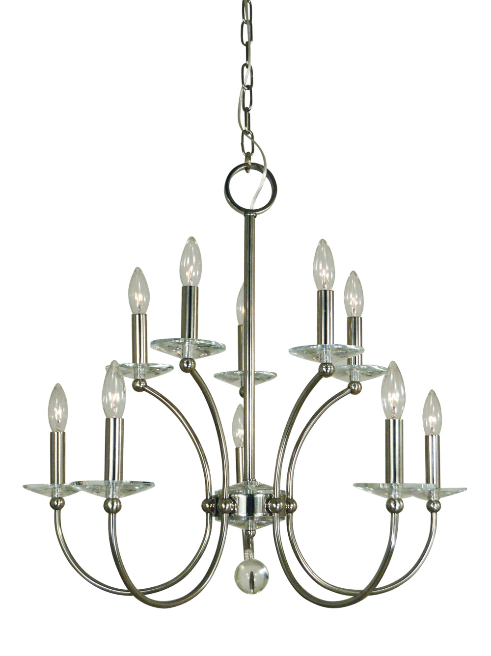 10-Light Pirouette Dining Chandelier