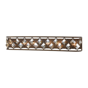 Armand 39'' Wide 6-Light Vanity Light - Weathered Bronze