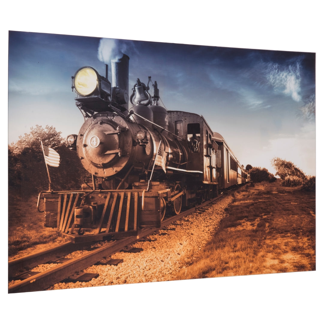 Wild West Tempered Glass Art