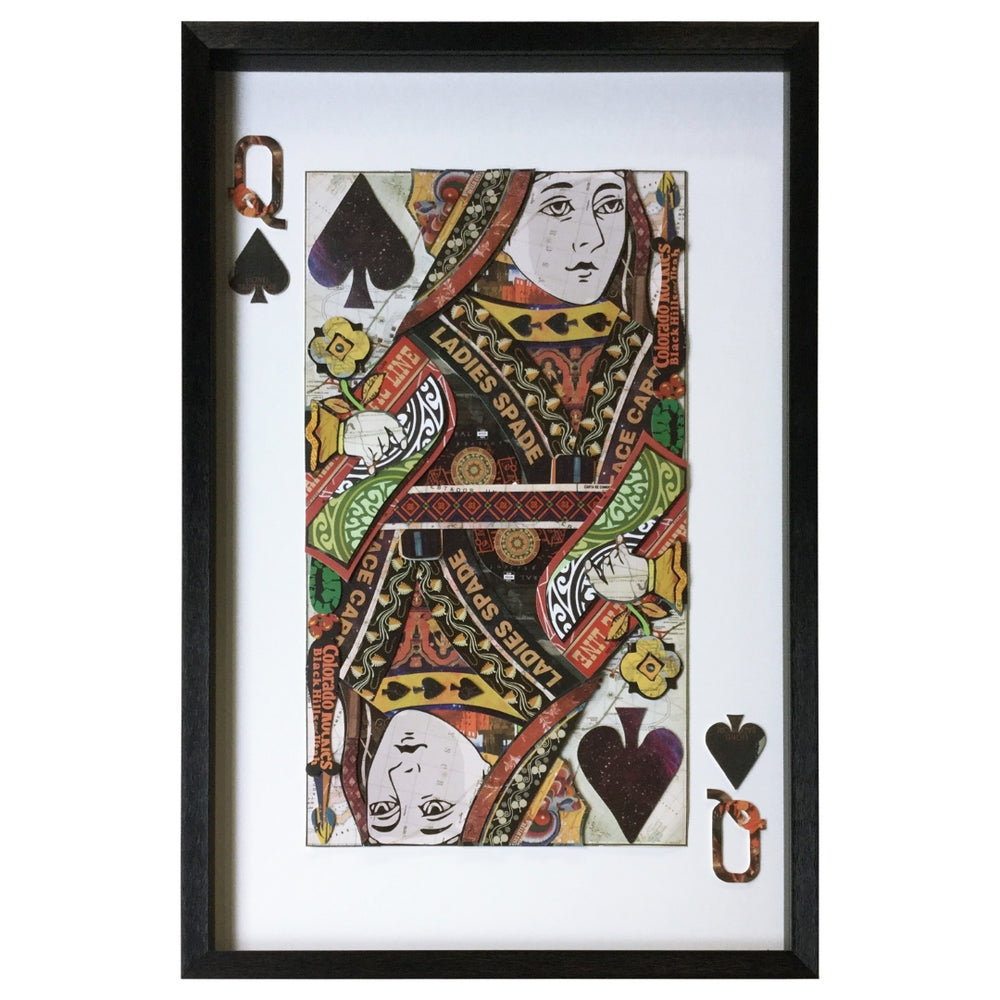 Yosemite Home Decor Queen Of Spades 3120051-YHD