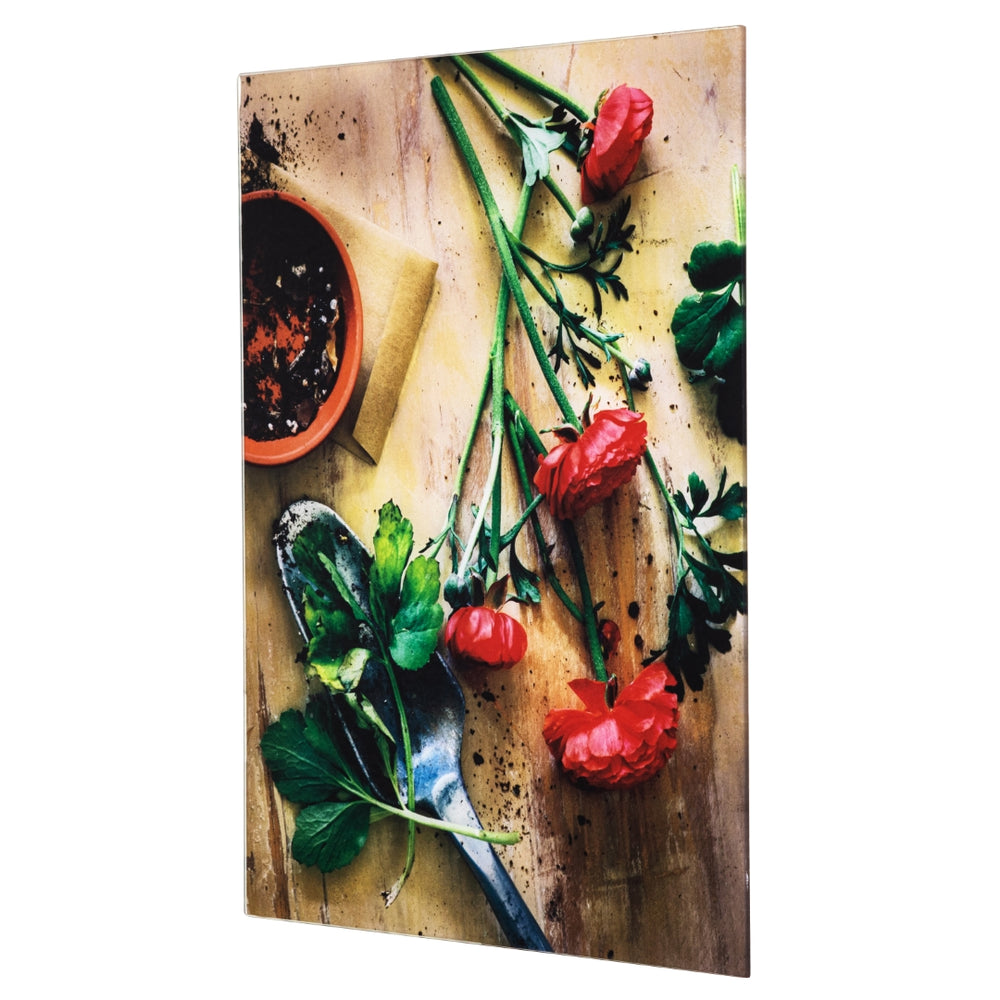 Yosemite Home Decor 'Earthy Charm I' - Photo by Veronica Olson, Printed on Tempered Glass 3120086-YHD