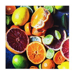 Yosemite Home Decor 'Citrus Feast' - Photo by Veronica Olson, Printed on Tempered Glass 3120090-YHD