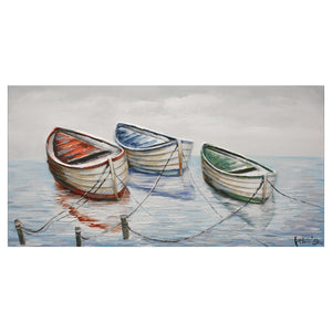 Yosemite Home Decor Rowboat Harmony II 3130046-YHD