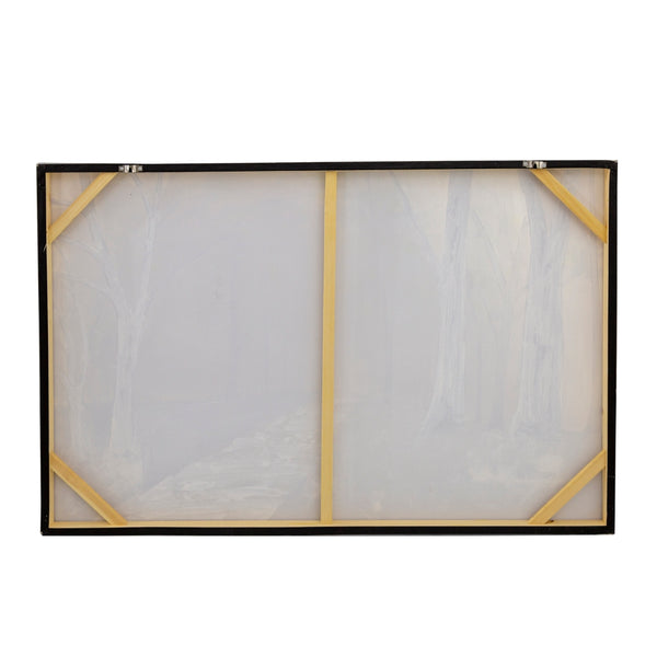 Yosemite Home Decor 'Lighted Path II' - 47"Wx32"H Wall Art on Canvas, Hand Painted with 3D accents 3130066-YHD