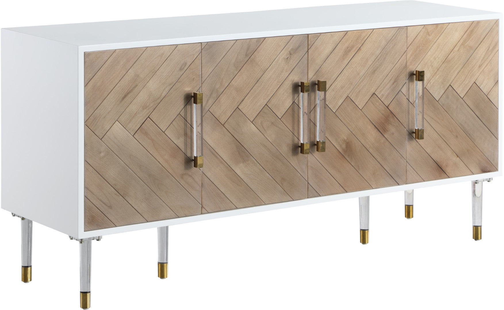 Zoey Contemporary Sideboard Buffet - Thumbnail 4